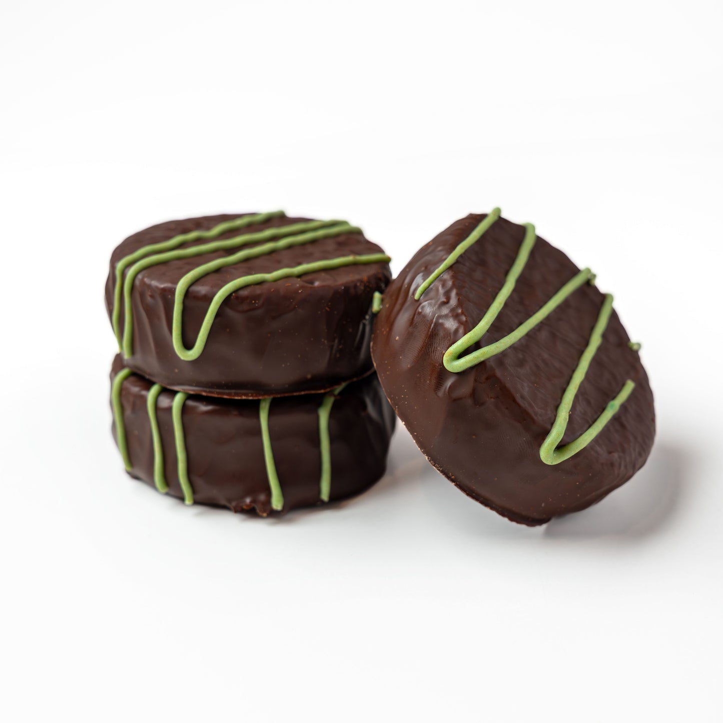 Dubai Pistachio Dark Chocolate Alfajores