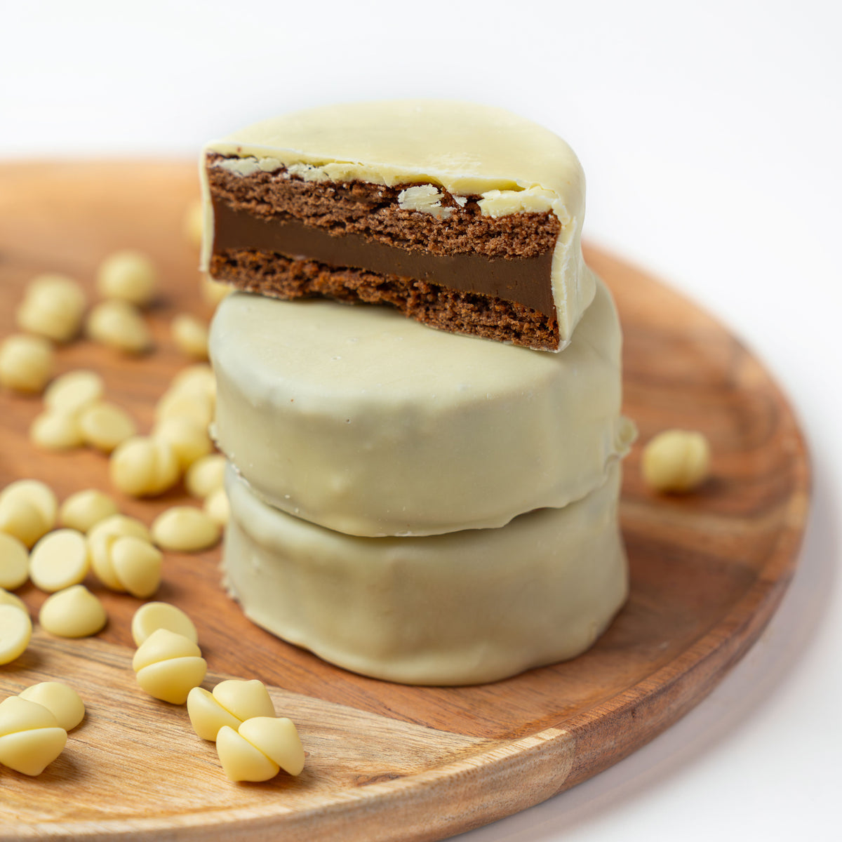 White Chocolate Alfajores
