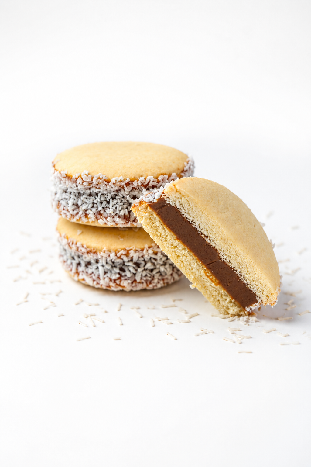 Classic Dulce de Leche with Coconut Alfajores