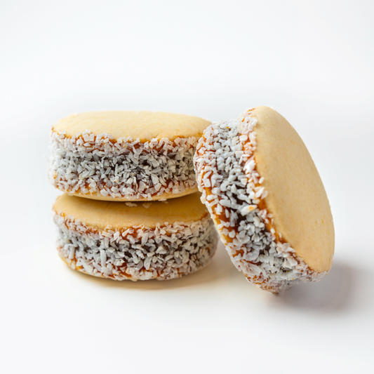 Classic Dulce de Leche with Coconut Alfajores