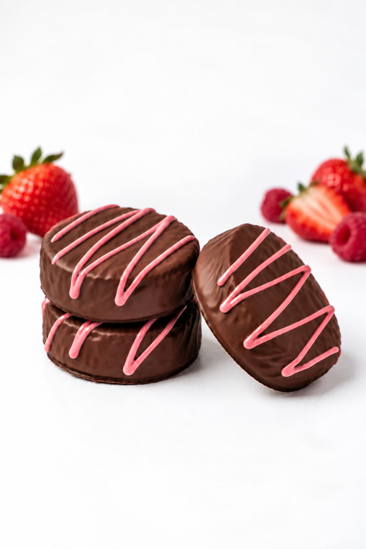 Berries & Dulce de Leche Alfajores