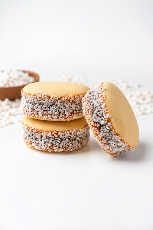 Classic Dulce de Leche with Coconut Alfajores