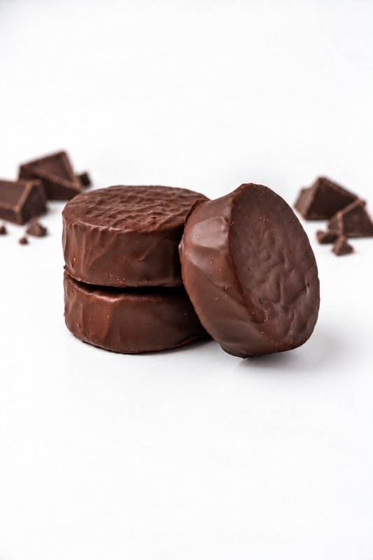 Dark Chocolate Dulce de Leche Alfajores