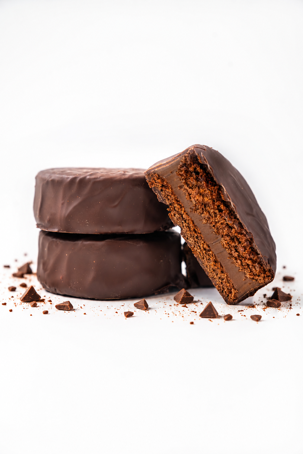 Dark Chocolate Dulce de Leche Alfajores