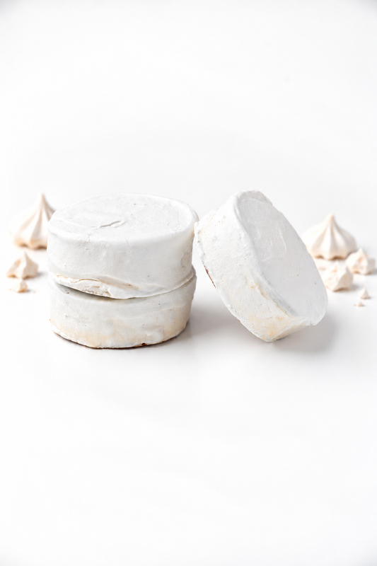 Italian Meringue & Dulce de Leche Alfajores