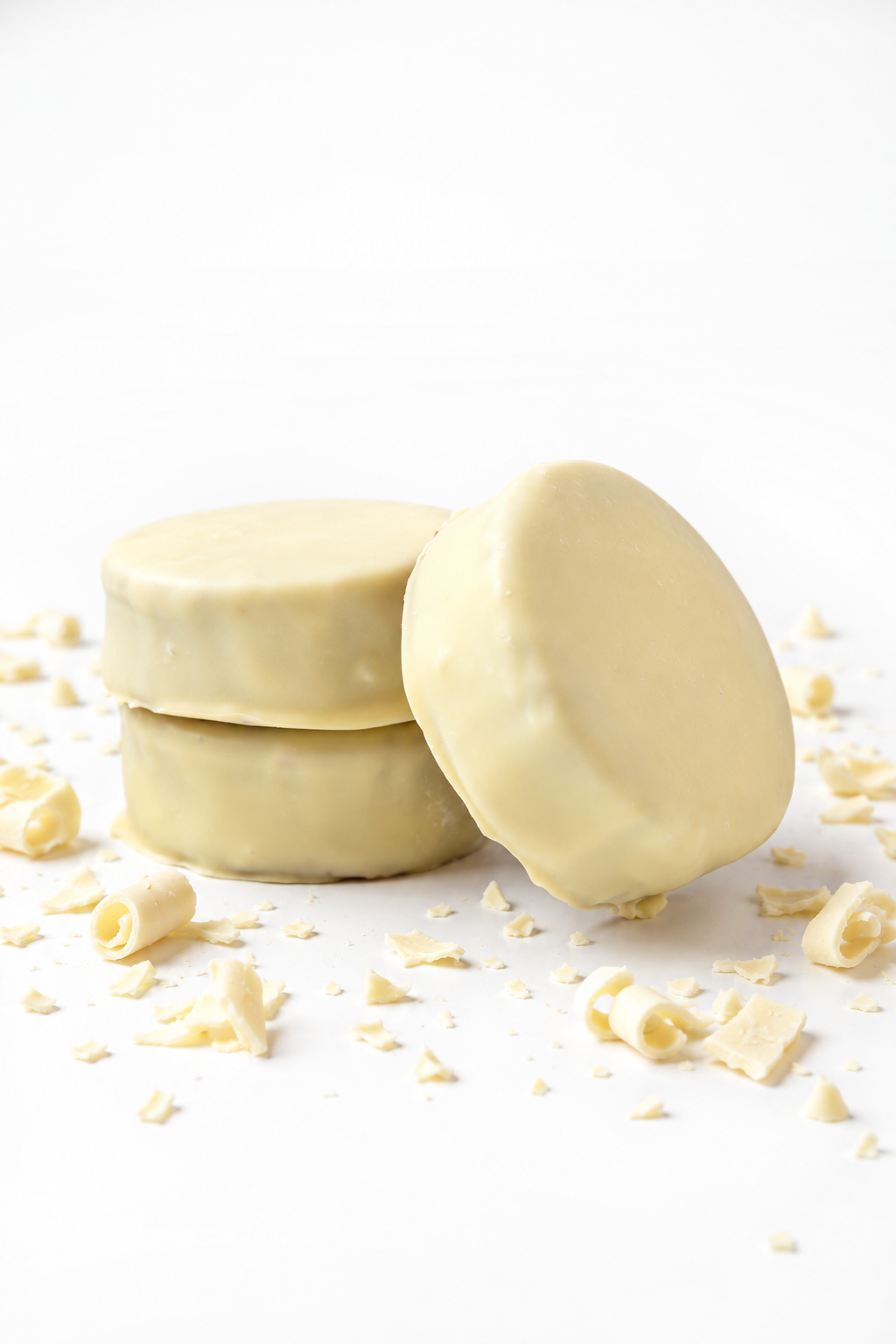 White Chocolate Dulce de Leche Alfajores