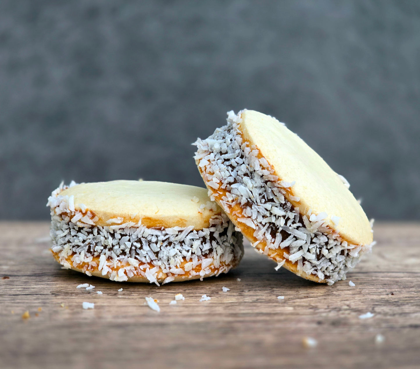 Classic Dulce de Leche with Coconut Alfajores